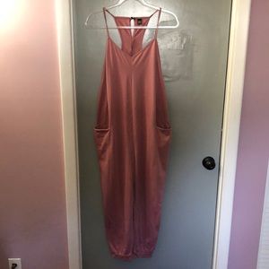 Comfy pink Shein coveralls size m